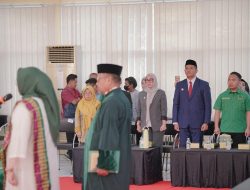 Bupati Bantaeng Hadiri Pelantikan Anggota DPRD Sulsel Andi Ugi