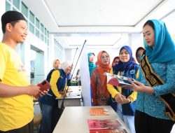 Semangat Gunya Paramasukhaputri Pacu Gerakan Literasi di Hari Kedua Library Pop-Up Fest Bantaeng