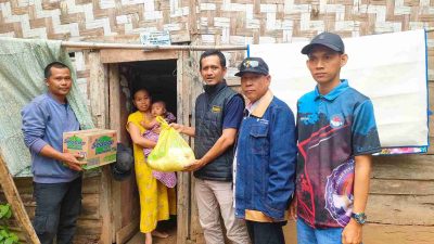 Ketua DPC Gerindra Bantaeng Turun Langsung ke Lokasi Banjir, Siapkan 1.000 Porsi Makanan untuk Korban
